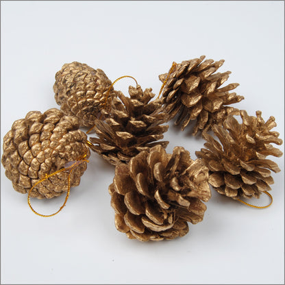 Christmas Supplies Pendant Natural Decoration Pine Cones